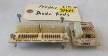 GOTTLIEB FREDDY A NIGHTMARE ON ELM STREET Pinball DIODE Board Lot #8404 