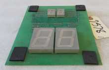 GRAYHOUND ELECTRONICS CRANE Arcade Game DISPLAY Board #2578 