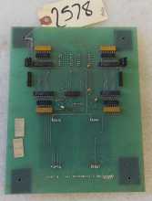 GRAYHOUND ELECTRONICS CRANE Arcade Game DISPLAY Board #2578 