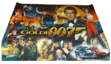SEGA STERN GOLDENEYE 007 Pinball Machine Translite Backbox Artwork (2499) 