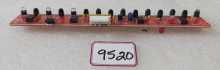 ICE Arcade Game CURTAIN Board #PR2039B Rev 2 (9520)  