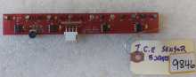 ICE Arcade Game CURTAIN SENSOR Board #CS2039 (9846) 