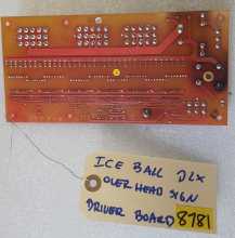 ICE BALL DELUXE Arcade Game MARQUEE DRIVER Board #BZ2036B (8781)