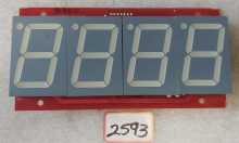 ICE CYCLONE Redemption Arcade Game DISPLAY Board Rev 4 #2593