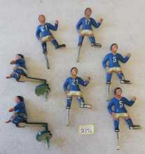 ICE SUPER KIXX Bubble Dome Soccer Arcade Game REPLACEMENT MEN #2171