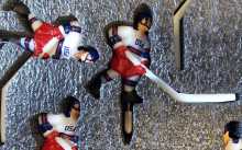 ICE Super Chexx Dome Bubble Hockey MIRACLE ON ICE USA TEAM MEN Set #9351