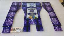 ICE WHEEL OF FORTUNE Pusher Arcade Game LEFT, RIGHT & CENTER PLEXIGLASS PIECES #9542 