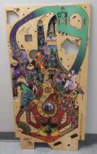 JERSEY JACK PINBALL WIZARD OF OZ WOZ Pinball Machine Playfield Production Reject #9264 