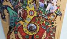 JERSEY JACK PINBALL WIZARD OF OZ WOZ Pinball Machine Production Reject Playfield #05-4001-00 (3)