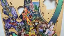  JERSEY JACK PINBALL WIZARD OF OZ WOZ Pinball Machine Production Reject Playfield #05-4001-00 (6)