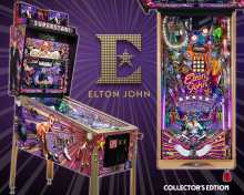 JERSEY JACK Pinball ELTON JOHN COLLECTOR'S EDITION Pinball Machine for sale