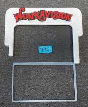 JERSEY JACK WILLY WONKA Pinball Machine WONKAVISION CENTER PLASTIC #30-100017-02 (7451) 