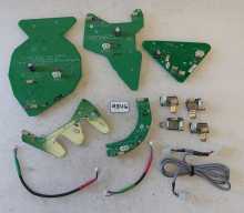 JERSEY JACK WIZARD OF OZ WOZ Pinball Game LIGHT Board Lot #9846 