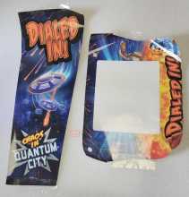 Jersey Jack DIALED IN Pinball HEAD Decal #61-006007-01 & COIN DOOR Decal #61-003007-00 (2305)