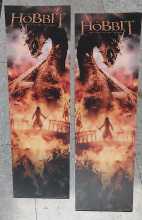 Jersey Jack Pinball The Hobbit Black Arrow Pinball Machine 5 Piece Cabinet Art Set #9765  