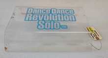 KONAMI BEMANI DANCE DANCE REVOLUTION SOLO Arcade Game PLEXIGLASS MARQUEE #9045 