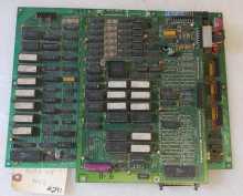 LELAND CORP QUARTERBACK Arcade Game Board Set #291 