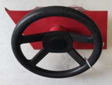LELAND IRONMAN IVAN STEWART'S SUPER OFF ROAD Arcade Game RED STEERING WHEEL ASSEMBLY #9743 