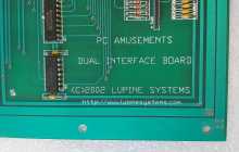 LUPINE SYSTEMS PC AMUSEMENTS DUAL INTERFACE Board #9869 
