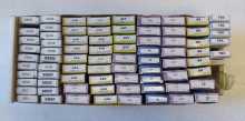 Lot of Various Bulbs - 19, 44, 44G, 44R, 44Y, 44B, 194, 440, 555A, 555Y, 555B, 555R - 79 Boxes #9080 