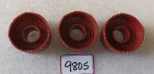 MERIT Dart Machine RED BULLSEYE SEGMENT - Lot of 3 - #19-9157 (9805) 