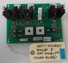 MIDWAY ARCTIC THUNDER Arcade Game BLOWER & SEAT RUMBLER DRIVER Board #5772-16522-01 (8075) 