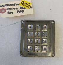 MIDWAY CRUIS'N EXOTICA Arcade Machine KEY PAD #9051