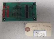 MIDWAY GALAGA Arcade Game RAPID FIRE Board #A080-91410-A000 (9825) 