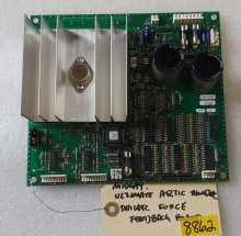 MIDWAY ULTIMATE ARCTIC THUNDER Arcade Game DRIVER FORCE FEEDBACK Board #5772-16255-02 (8862)