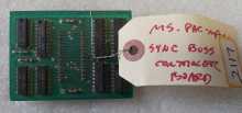 MS. PAC-MAN PACMAN Arcade Game SYNC BUS CONTROLLER Q Board (2117)