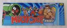 MULTICADE Arcade Game Overhead Header GLASS #8386 