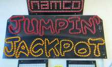 NAMCO JUMPIN' JACKPOT Redemption Arcade LIGHT Board Lot #7579 