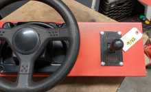 NAMCO RIDGE RACER Arcade Game STEERING CONTROL PANEL ASSEMBLY #9142 