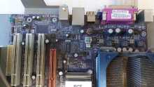 NAMCO ROCKIN' BOWL-O-RAMA Arcade Game MOTHERBOARD & IO Board (2305)