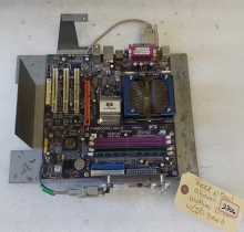 NAMCO ROCKIN' BOWL-O-RAMA Arcade Game MOTHERBOARD & IO Board (2306) 