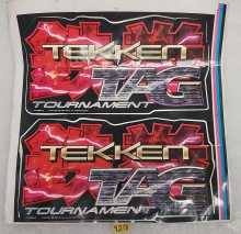 NAMCO TEKKEN TAG TOURNAMENT Arcade Game DECALS #9218