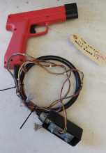 NAMCO TIME CRISIS 1, II, 3 / POINT BLANK 1 & 2 Arcade Game ORIGINAL GUN w CABLE (2256) 