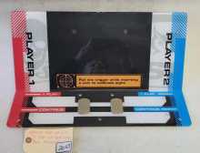 NAMCO TIME CRISIS 5 Arcade Game COIN BOX MARQUEE Plastic (2067) 