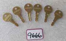 NATIONAL 001 Office Key (Double Sided) #9666 