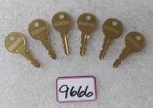 NATIONAL 001 Office Key (Double Sided) #9666 