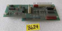 NATIONAL 145 SNACK Vending Machine DOLLAR BILL INTERFACE Board #1451336A (8624) 