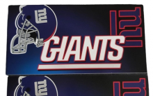 NEW YORK GIANTS SKYBOX Personal Beverage Vending Machine 3 PC GRAPHIC Set #8309 