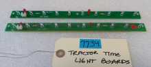 OK MANUFACTURING TRACTOR TIME Arcade Game LIGHT BOARDS (Q2) #7734 
