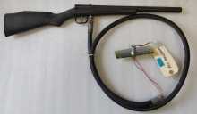 PAN AMUSEMENTS Shooter Arcade Game AIR GUN RIFLE #8331