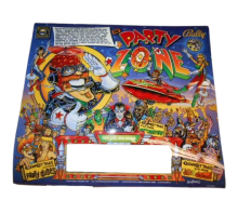 WILLIAMS PARTY ZONE Pinball Machine Translite Backbox Artwork (0126)