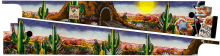 PINGRAFFIX Cactus Canyon Remake Pinball PinBlades Art Blades #9085 