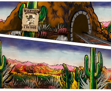 PINGRAFFIX Cactus Canyon Remake Pinball PinBlades Art Blades #9085 