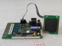 POLY VEND Vending Machine CONTROL Board #908801 & DISPLAY Board #08800 (2247)
