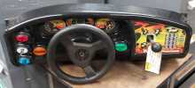 RAW THRILLS THE FAST & THE FURIOUS Arcade Game STEERING CONTROL PANEL ASSEMBLY #8973 