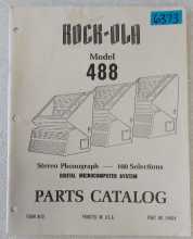 ROCK-OLA MODEL 488 Jukebox Parts Catalog #6373 